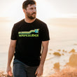 Load image into Gallery viewer, Waveslider Retro Adult T-Shirt Black